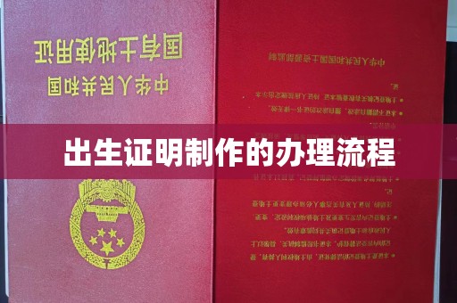 焉耆出生证明制作的办理流程