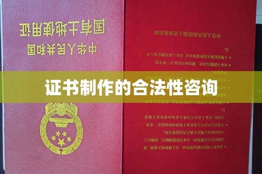 焉耆证书制作的合法性咨询