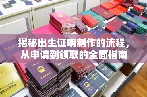 焉耆揭秘出生证明制作的流程，从申请到领取的全面指南